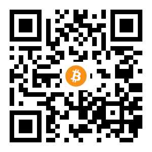 bitcoin:3CyrVBEBmxwsHnz2aoRyFkcLvWMaKTjwQH black Bitcoin QR code