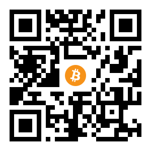 bitcoin:3D2D2BBn7vfw3kyA3r5TskZt5gEknjZCSF black Bitcoin QR code