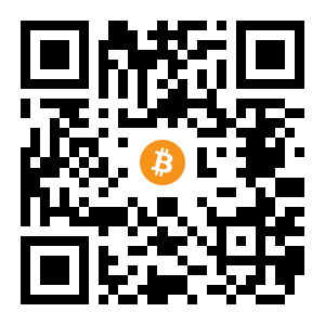 bitcoin:3D5T3wGL2JBGkFL16HQYMm98cJTGwhZ7M7 black Bitcoin QR code