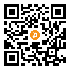 bitcoin:3DBeeimiJZPAtnaUXcgwJyt8gMwpcBmv1m black Bitcoin QR code