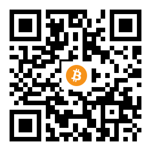 bitcoin:3DD5xKPqaLbXQ3EorCC4zxPrdNLmHX7KEn black Bitcoin QR code