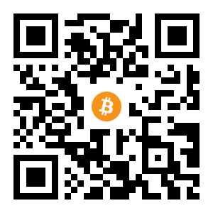 bitcoin:3DDUy5Ze4TaqKFpktAhHcmmffz9KKGtTrb black Bitcoin QR code