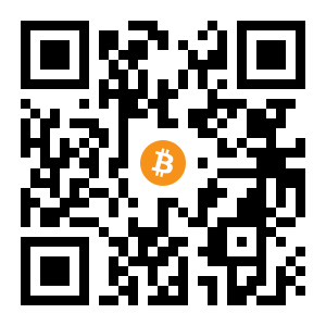 bitcoin:3DDutUFFtqhKzmYiJyB4qQKMxLK6wAdCcK black Bitcoin QR code