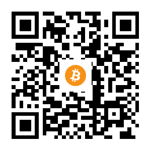 bitcoin:3DGxAYYUA61WrrdbBac8Ra9eA9peAQwTJF black Bitcoin QR code