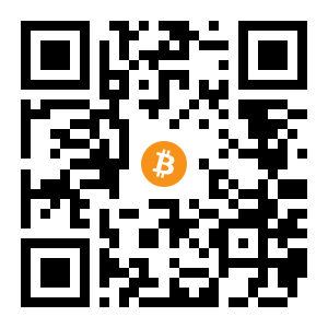 bitcoin:3DHEu53VV2nDNF6TqsVvL4bPz2k7QmhMfJ black Bitcoin QR code