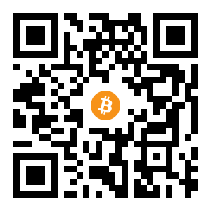 bitcoin:3DLdBu3g5UdwW7Bouyorxq48K8FQH9D5wR black Bitcoin QR code