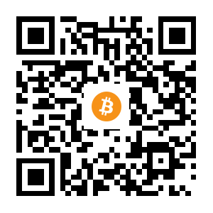 bitcoin:3DLzaTUoYrF5v2b2o7Kj3KARiiMF1i52gq black Bitcoin QR code