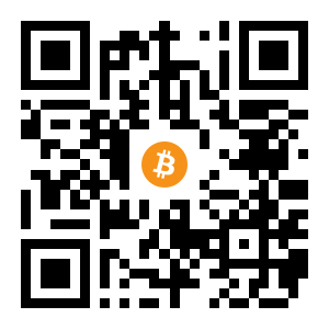 bitcoin:3DMVsyLFcRbAsQQXV51JwAGWvYvJ7WQgaK black Bitcoin QR code