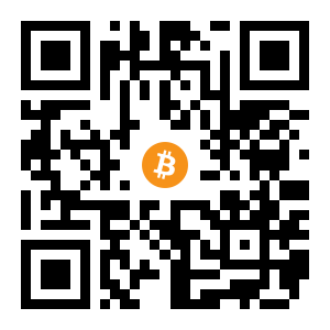 bitcoin:3DMsk4HkqKCwWPvHa4RXL5WAMcbGUYPVrs black Bitcoin QR code