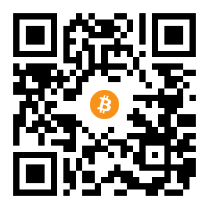 bitcoin:3DQpTaJz4fzaJUXseu4oJzZ2S33dgephY8 black Bitcoin QR code
