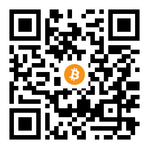 bitcoin:3DRQBd88hfN5iUd22A88FFa38f5EWodtqX black Bitcoin QR code