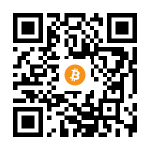 bitcoin:3DTMJijEV8z1CDPvonWo541GUFrUfyEBgd black Bitcoin QR code