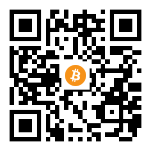 bitcoin:3DVJfEsDTPkGDvqPCLC41X85L1B1DQWDyh black Bitcoin QR code