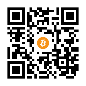 bitcoin:3DXjAGA9DwkUjeSEZMnGvVew63cMofhALz black Bitcoin QR code