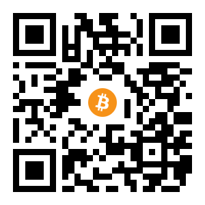bitcoin:3DZtbLynSvQZA553xx7ohRkAJbqtTnM7BC black Bitcoin QR code