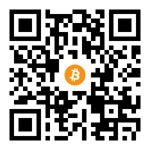 bitcoin:3DZwH62VYrEf1xqtygyfX693nte1VB91mM black Bitcoin QR code