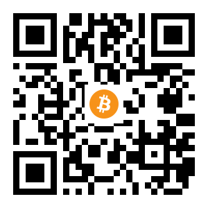 bitcoin:3DaK4efdYpWRFpbVLppJa2xQpQFBrUdXdP black Bitcoin QR code