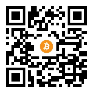 bitcoin:3Dbf6eskCYtyD615ZhJqKqc1VhjtiKayNZ black Bitcoin QR code