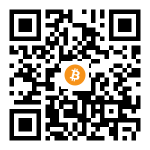 bitcoin:3DcQzLDJzqLz8gXuuQZYUy1xrWXUUGWtG8 black Bitcoin QR code