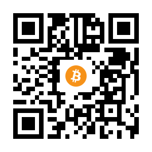 bitcoin:3DcjEqPuk1M4r7os1BLHeWABUK9KcKKe1u black Bitcoin QR code