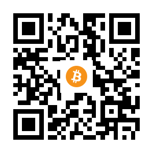 bitcoin:3DdX2r7P5MnY8WmwotLekQE3PAuygTGUtC black Bitcoin QR code