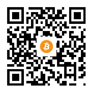 bitcoin:3DjaCiU9mRwMCMrCQUCaguzwqnNUvWbwYP black Bitcoin QR code