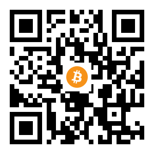 bitcoin:3DmwD5wzHPVq4u7oQXPrYoWRjbWuyp4E5v black Bitcoin QR code