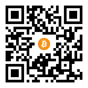 bitcoin:3DnEMGNzajgwc1TmyU36ZDLdzMpMpRxwdk black Bitcoin QR code