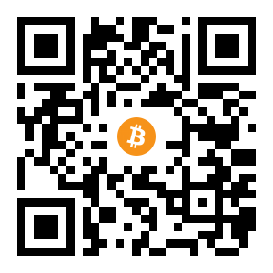 bitcoin:3Dqzsmup1U7S7TSckTyhTxv1jShXUbcdkG black Bitcoin QR code
