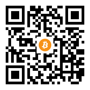 bitcoin:3DsRw1U5negpAHVLhcC82mqiAmLbiUEmLN black Bitcoin QR code
