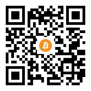 bitcoin:3Du329aNd5ZQWqyNjZvP7TCC1NjSuEm3Wu black Bitcoin QR code