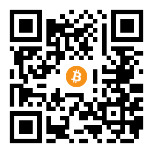 bitcoin:3DuPSf46EYDPUQ6gwbDzJRm8WftZi62cvZ black Bitcoin QR code