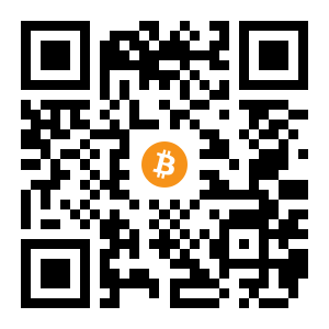 bitcoin:3DuwHk1zYV1zc7q2CQK7pLUFVVCkPCkRvU black Bitcoin QR code