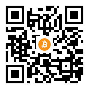 bitcoin:3Dy76tJBQryQUfZZZSTYKskkK12ZwGDevT black Bitcoin QR code