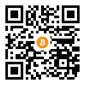 bitcoin:3DyfTPvmvhzGpkYgJPCvUAeacCbwduaVwC black Bitcoin QR code