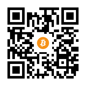 bitcoin:3Dyi626Rhep4aRhzRq4FhLwftxUPXHYqvE black Bitcoin QR code
