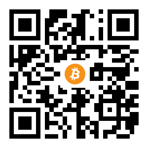 bitcoin:3E1fQwqz7ggvjC3jiM9DH9Ksq4KnpzNaYf black Bitcoin QR code
