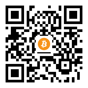 bitcoin:3E6aC6pKfAKpv59xfh6nH2U91iHrJ8rs9e black Bitcoin QR code
