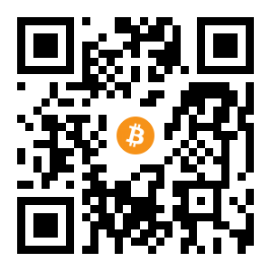 bitcoin:3E7MvmAjjfwFcCFhGxpjGSSDTeCXAbfLZe black Bitcoin QR code