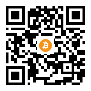 bitcoin:3E84NLFsFf5mcGtApTyuorjysfPoKWNC2n black Bitcoin QR code