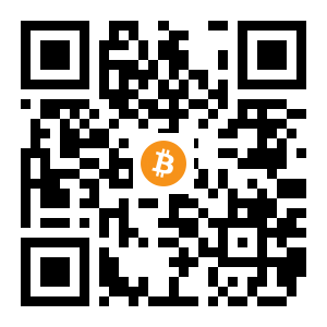 bitcoin:3E9AoVVysH54KheyPGQHdGv2w148ysz3gv black Bitcoin QR code