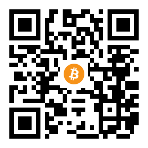 bitcoin:3EAua1xintoXJhD7agXjJPCpbnh2ETMAvt black Bitcoin QR code