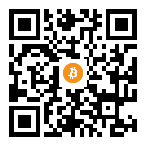 bitcoin:3EE4vUGjcuzpMf8ogVwXfEi1NPYqZHvQd9 black Bitcoin QR code