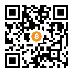 bitcoin:3EEoqJiApk9bMSgCjZ2DWAPnFv2xSfVxoE black Bitcoin QR code