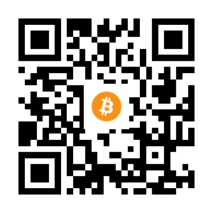 bitcoin:3EFAtHe7iHRLcQVM5o1FCHuYVhT9iN9fnt black Bitcoin QR code
