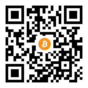 bitcoin:3EK1G2tsNjXwPg1ddH5Z72u2G9jvQc7g5b black Bitcoin QR code