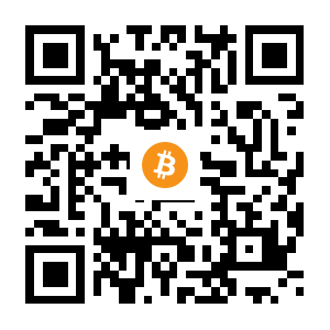 bitcoin:3EMrCiTxi2U6jKX7eaUpYwE3qvdanh5VNZ black Bitcoin QR code