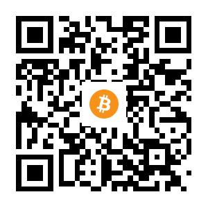 bitcoin:3EWhN1qNYw1LGWpkLhnmdTyUkcS9a56zV5 black Bitcoin QR code