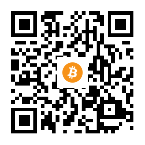 bitcoin:3EbZwsCVJ85XW33DhDA3LvC9Tdqn8MA2ZN black Bitcoin QR code