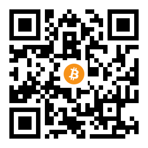 bitcoin:3Ebg3QLmQ1q8ctWEbfxVnXupY1fC1xTd5P black Bitcoin QR code